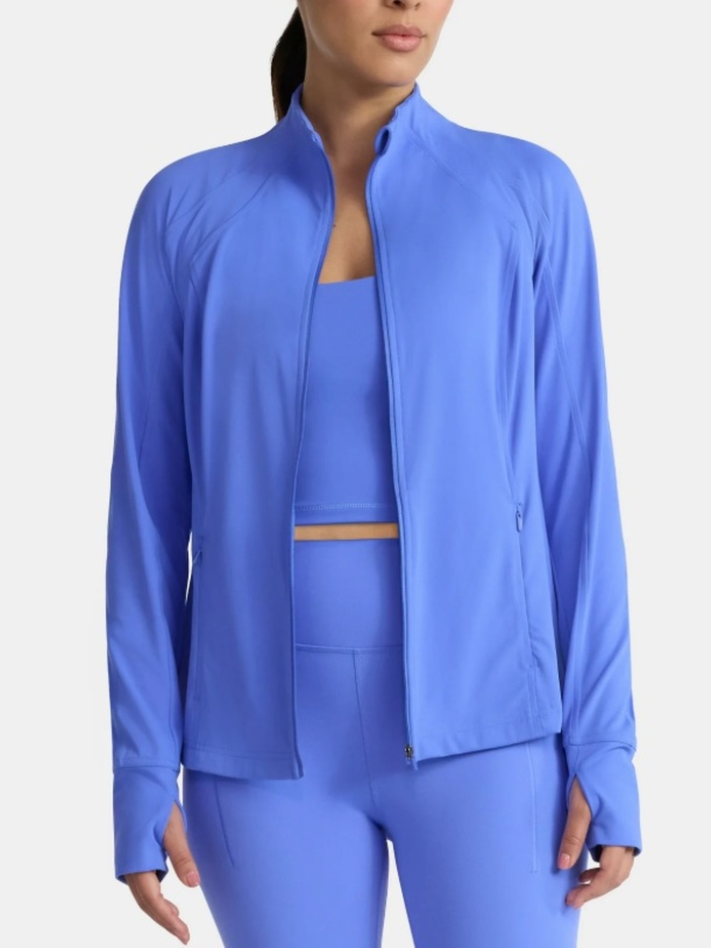 Royal Blue Active Zip Jacket
